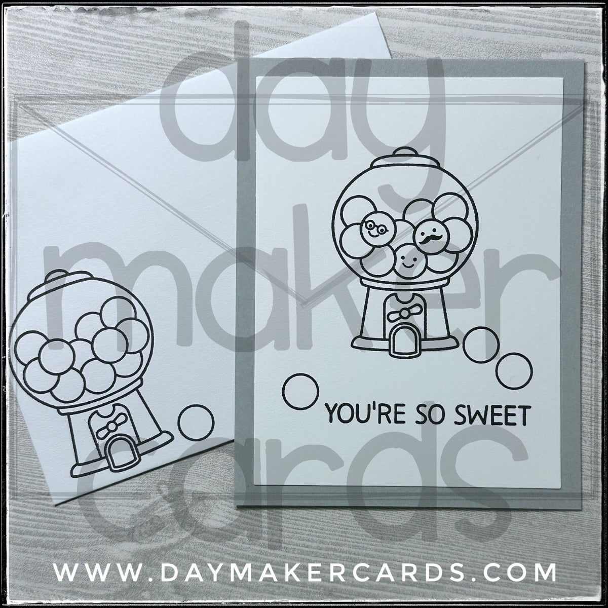 You're So Sweet Handmade Card