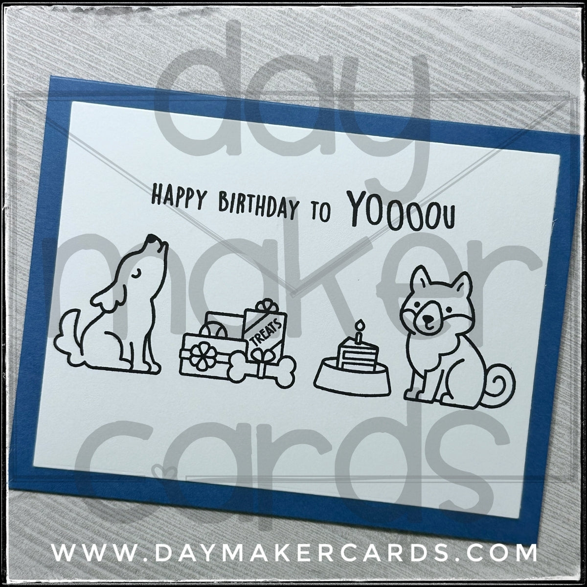 Happy Birthday To Yooou Handmade Card