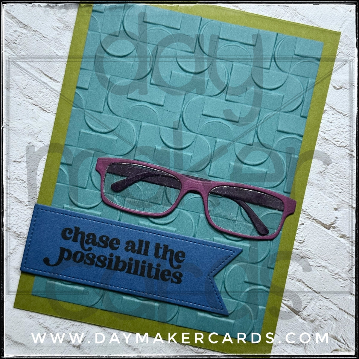 Chase All The Possibilities Handmade Card
