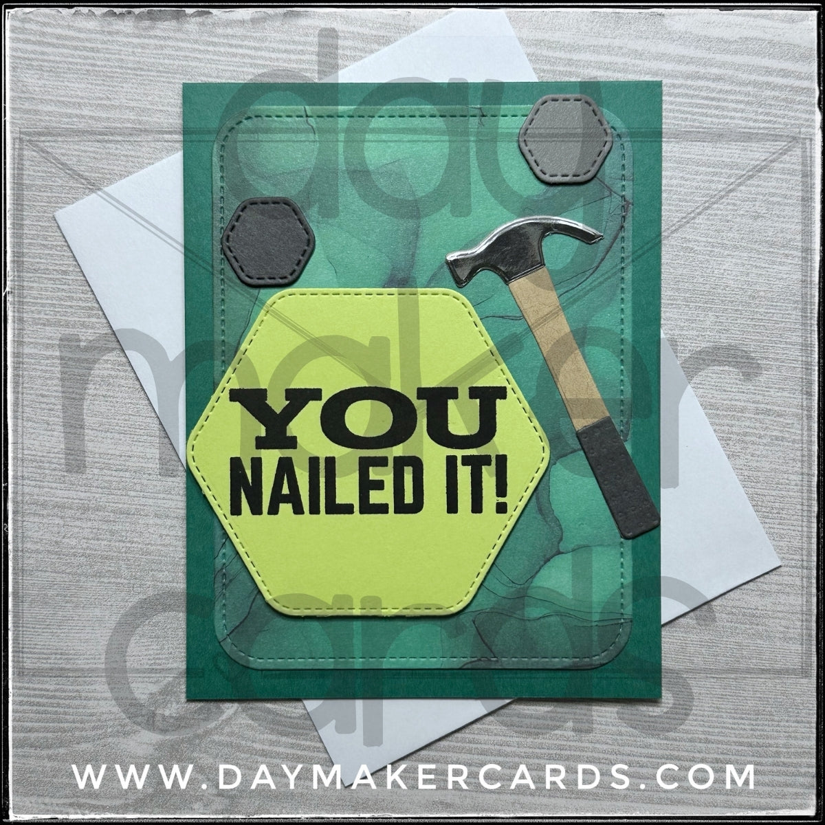 You Nailed It! Handmade Card