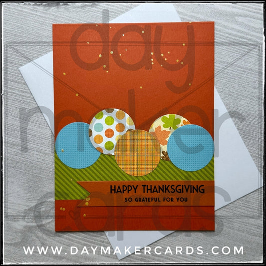 Happy Thanksgiving Handmade Card