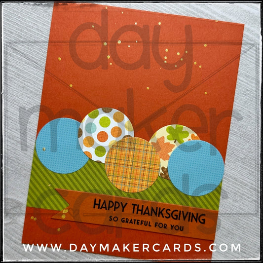 Happy Thanksgiving Handmade Card