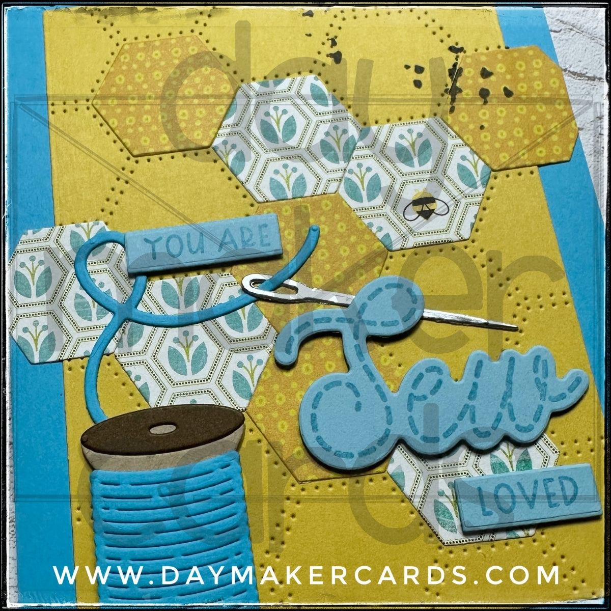 You Are Sew Loved Handmade Card