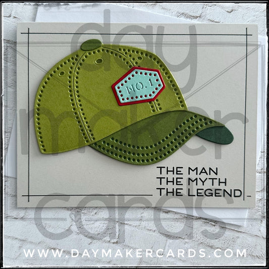 The Man The Myth The Legend Handmade Card