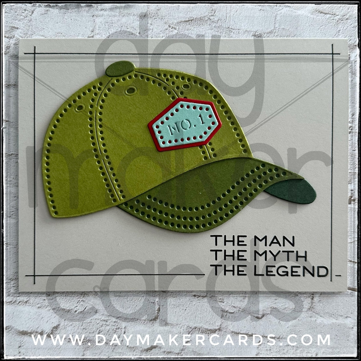 The Man The Myth The Legend Handmade Card