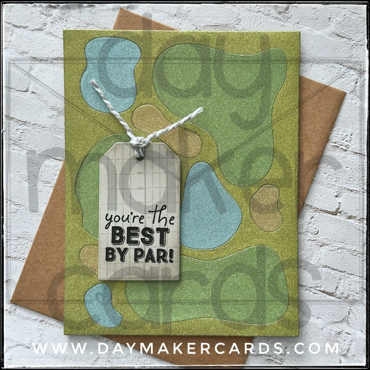 Best By Par Handmade Card