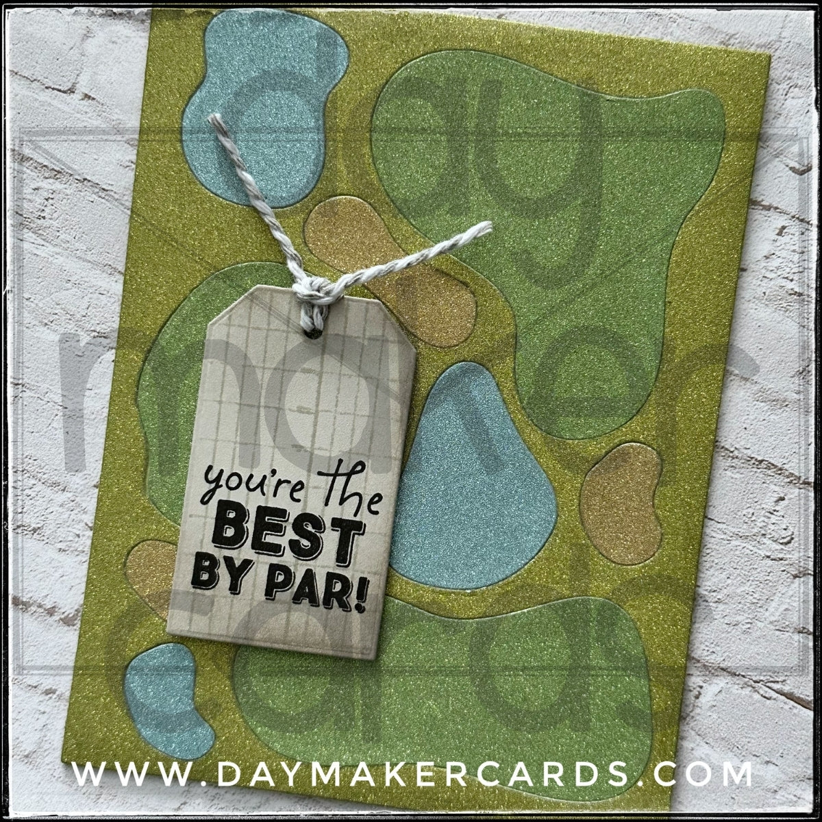Best By Par Handmade Card