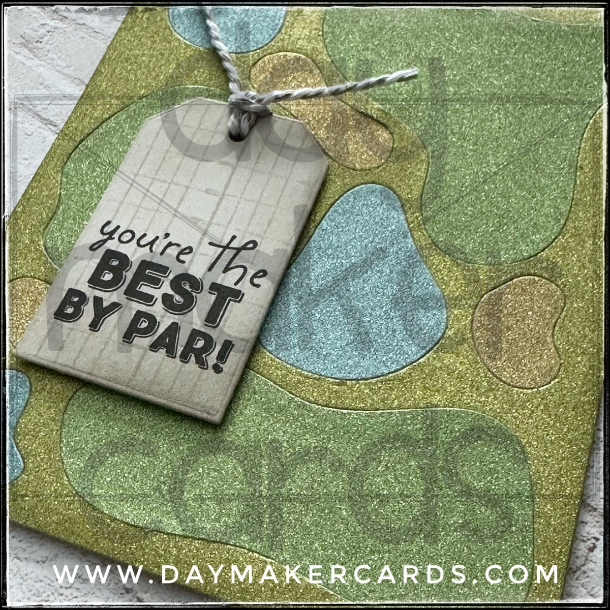 Best By Par Handmade Card