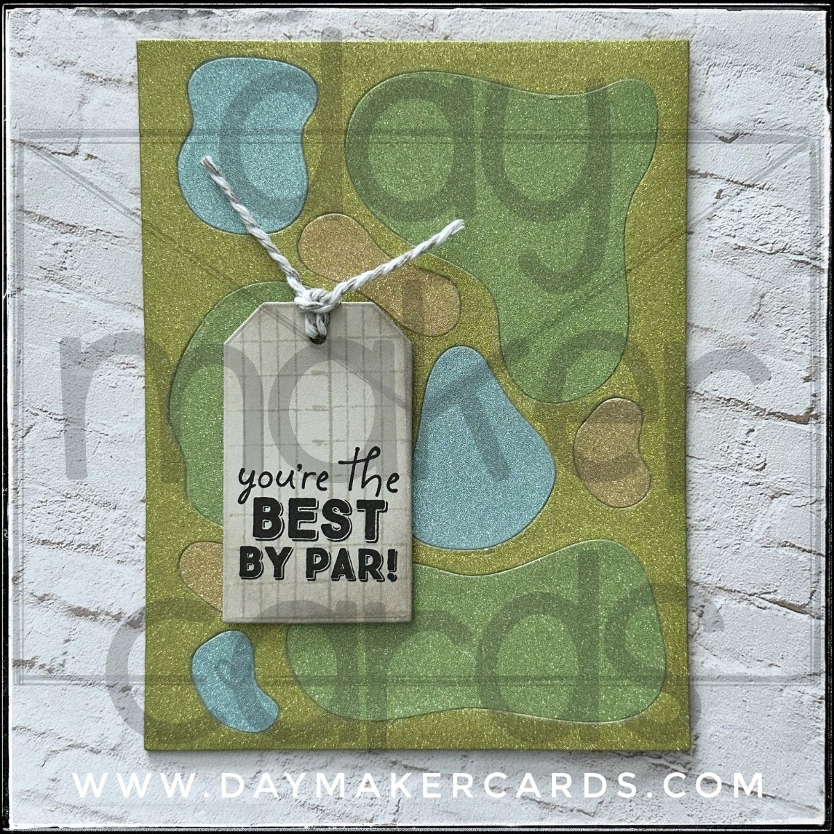 Best By Par Handmade Card