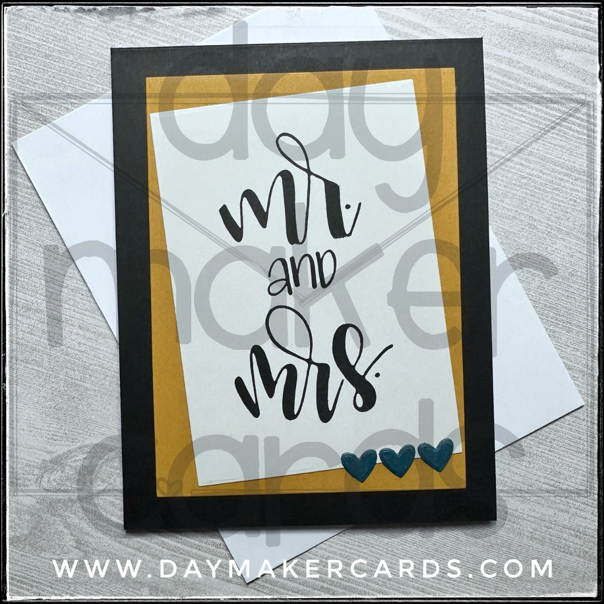 Mr. and Mrs. Handmade Card