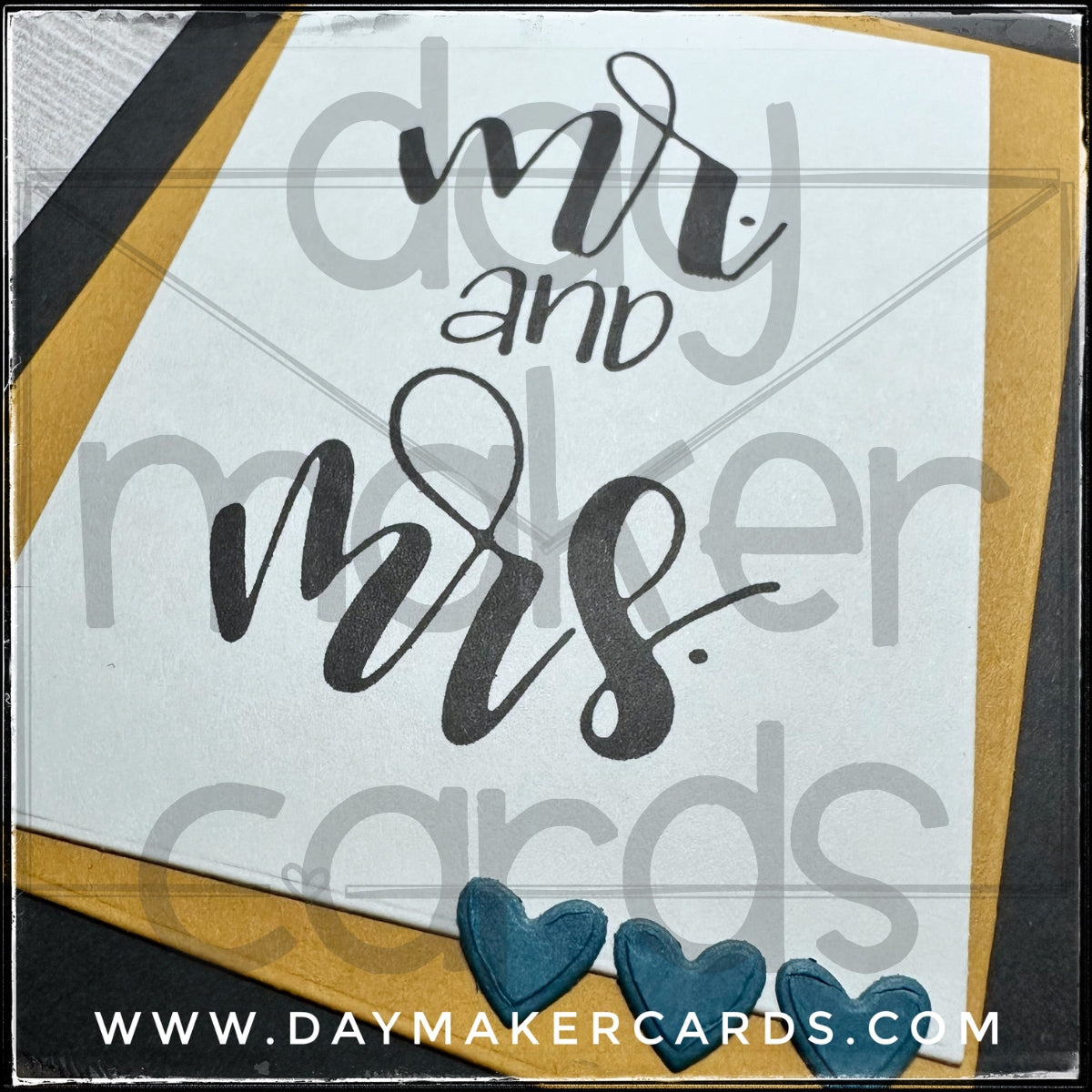Mr. and Mrs. Handmade Card