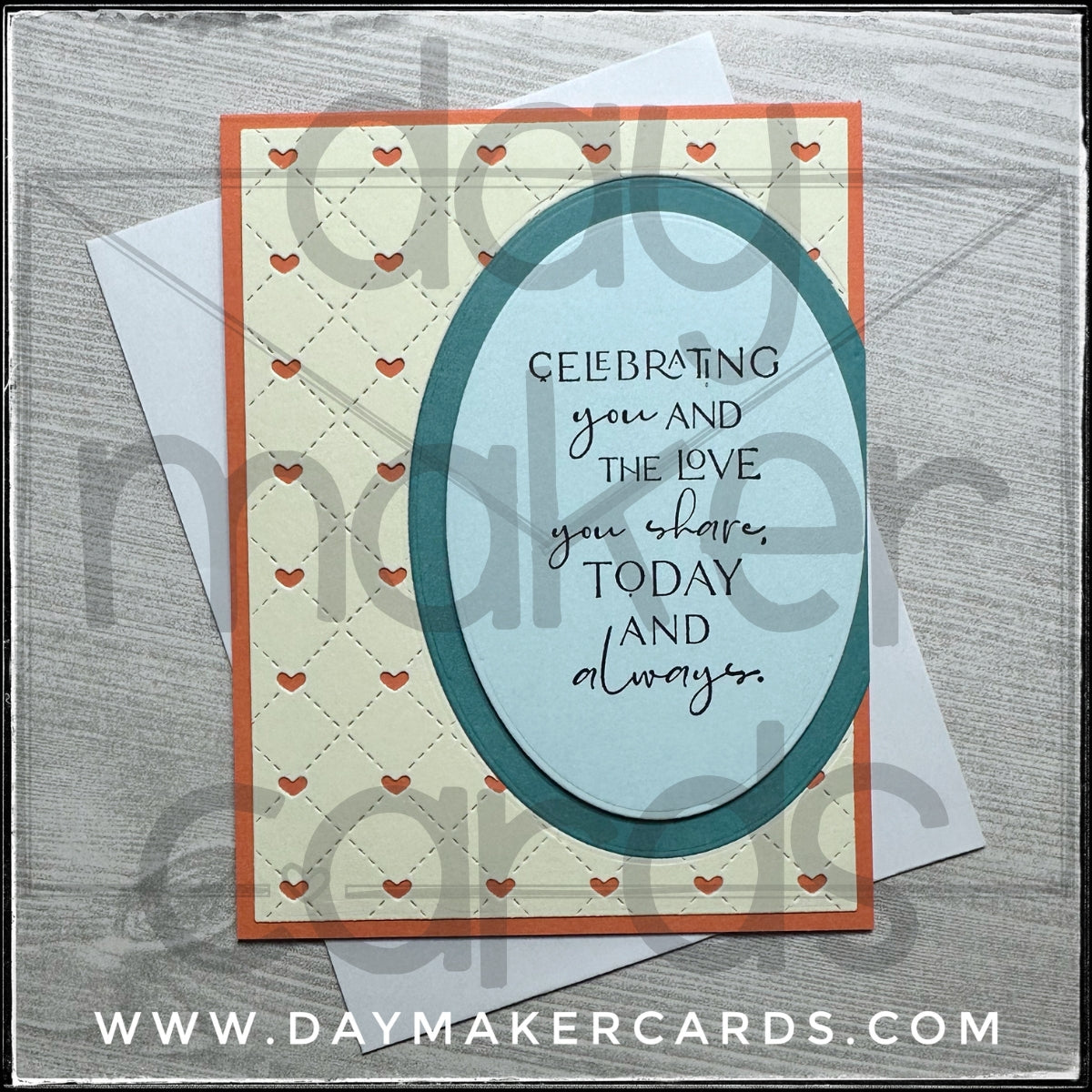 The Love You Share Handmade Card