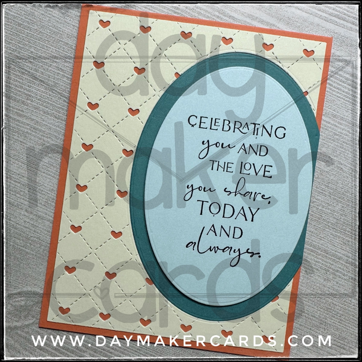 The Love You Share Handmade Card