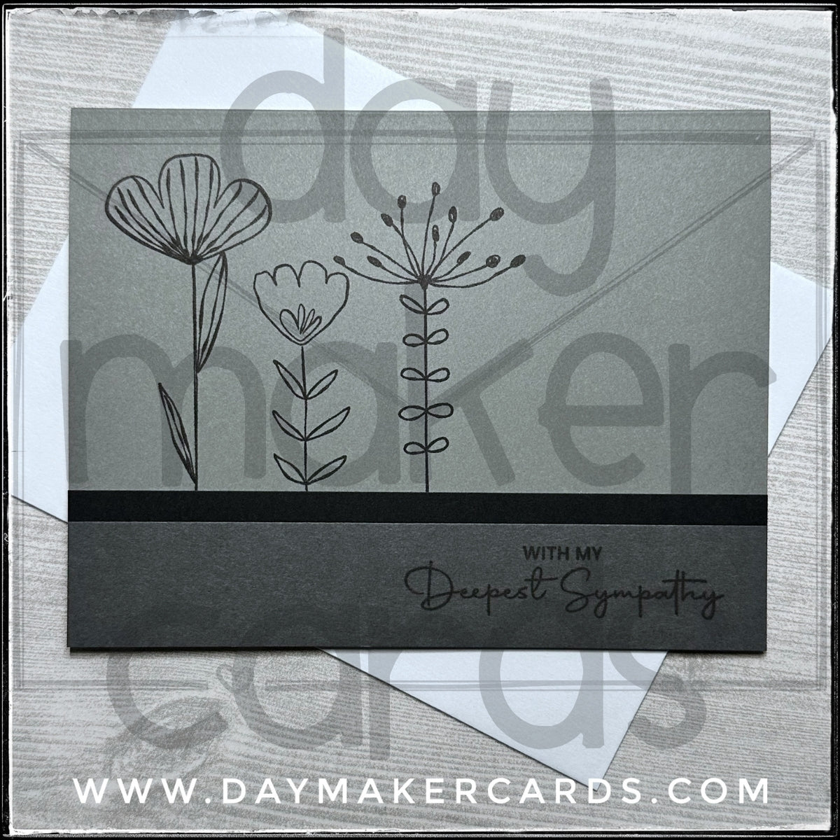 Deepest Sympathy Handmade Card