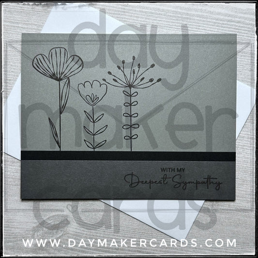 Deepest Sympathy Handmade Card