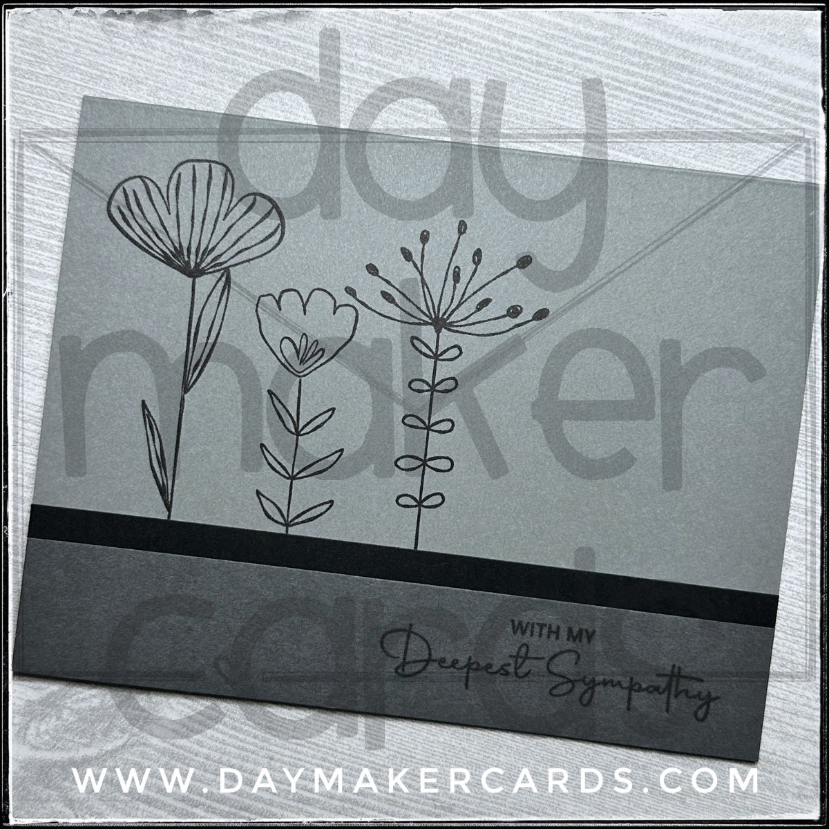 Deepest Sympathy Handmade Card