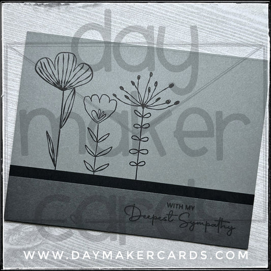 Deepest Sympathy Handmade Card