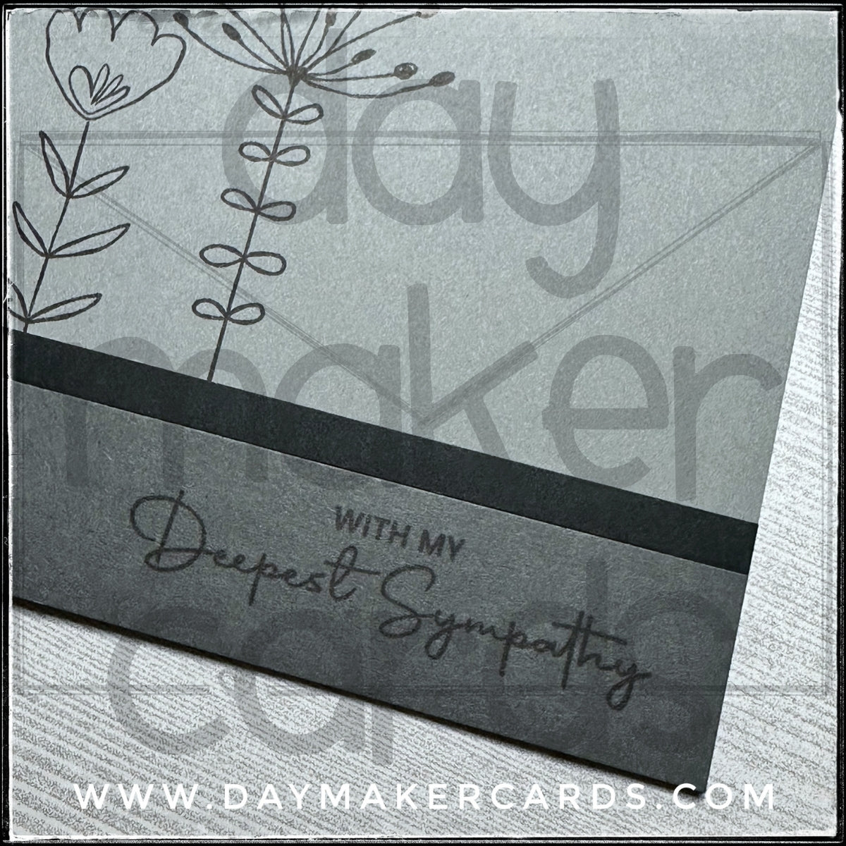 Deepest Sympathy Handmade Card