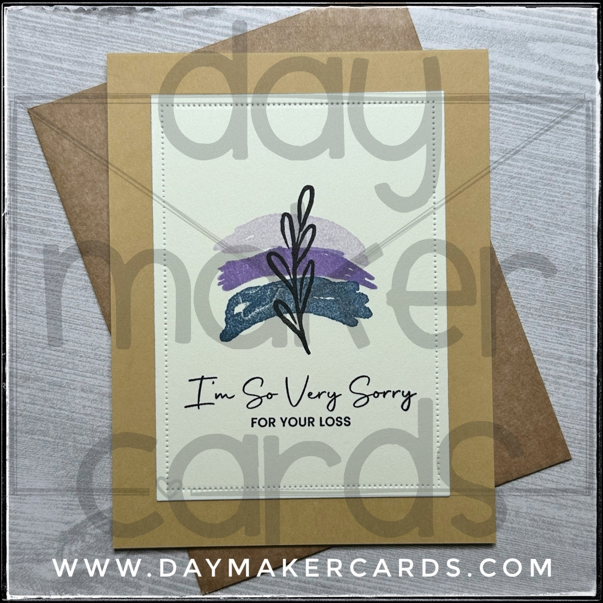 I'm So Sorry Handmade Card