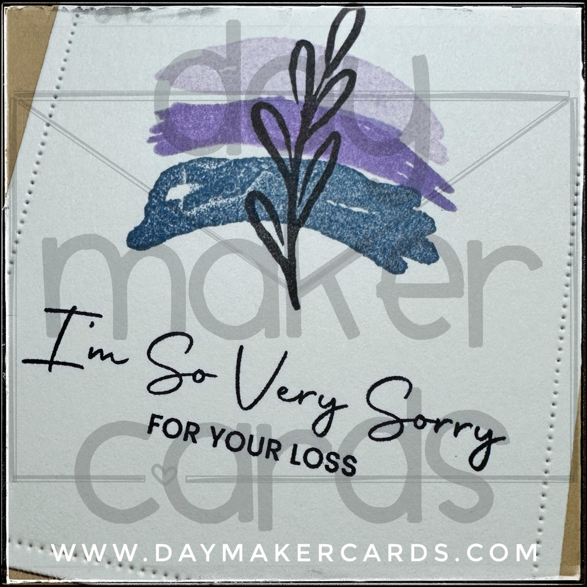 I'm So Sorry Handmade Card