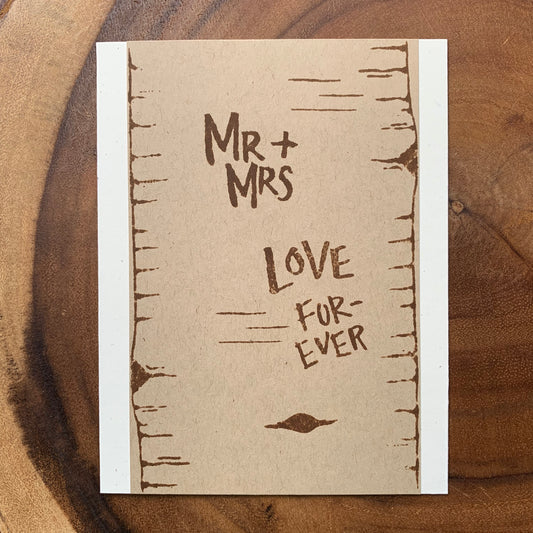 Mr. + Mrs. Love Forever