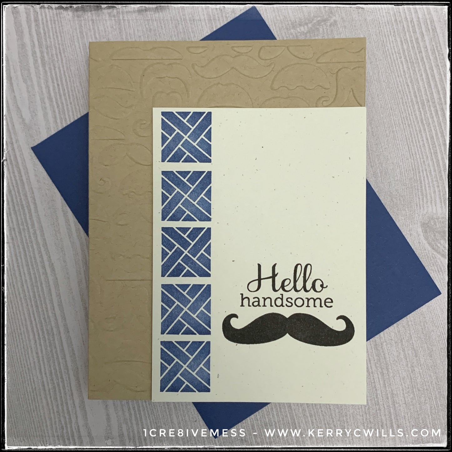 Hello Handsome Handmade Card