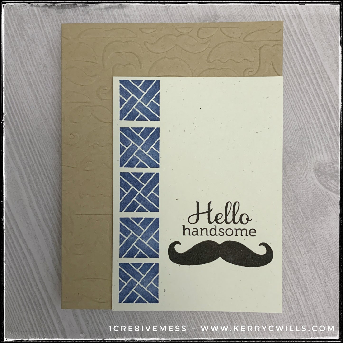 Hello Handsome Handmade Card