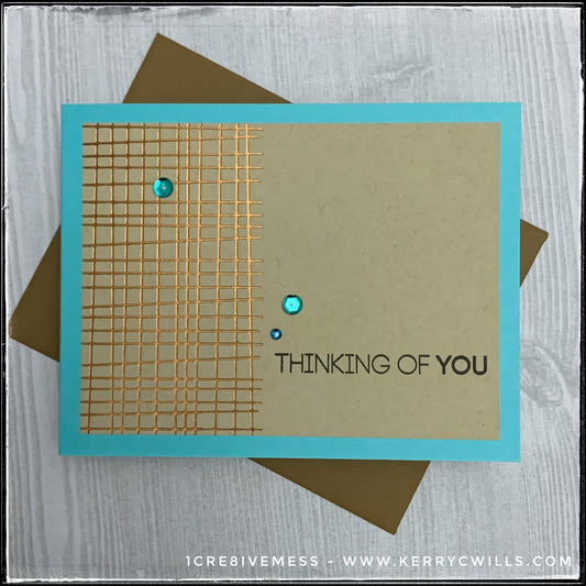 Thinking Of You [Foil] Handmade Card