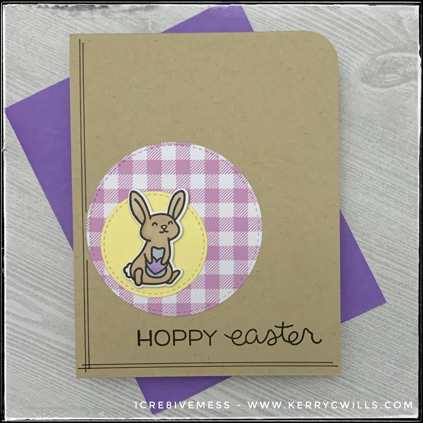 Hoppy Easter Handmade Card