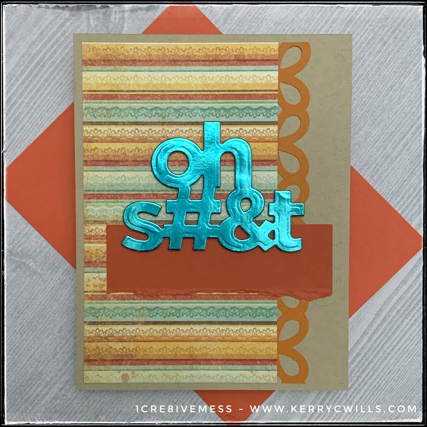 oh s#&t Handmade Card