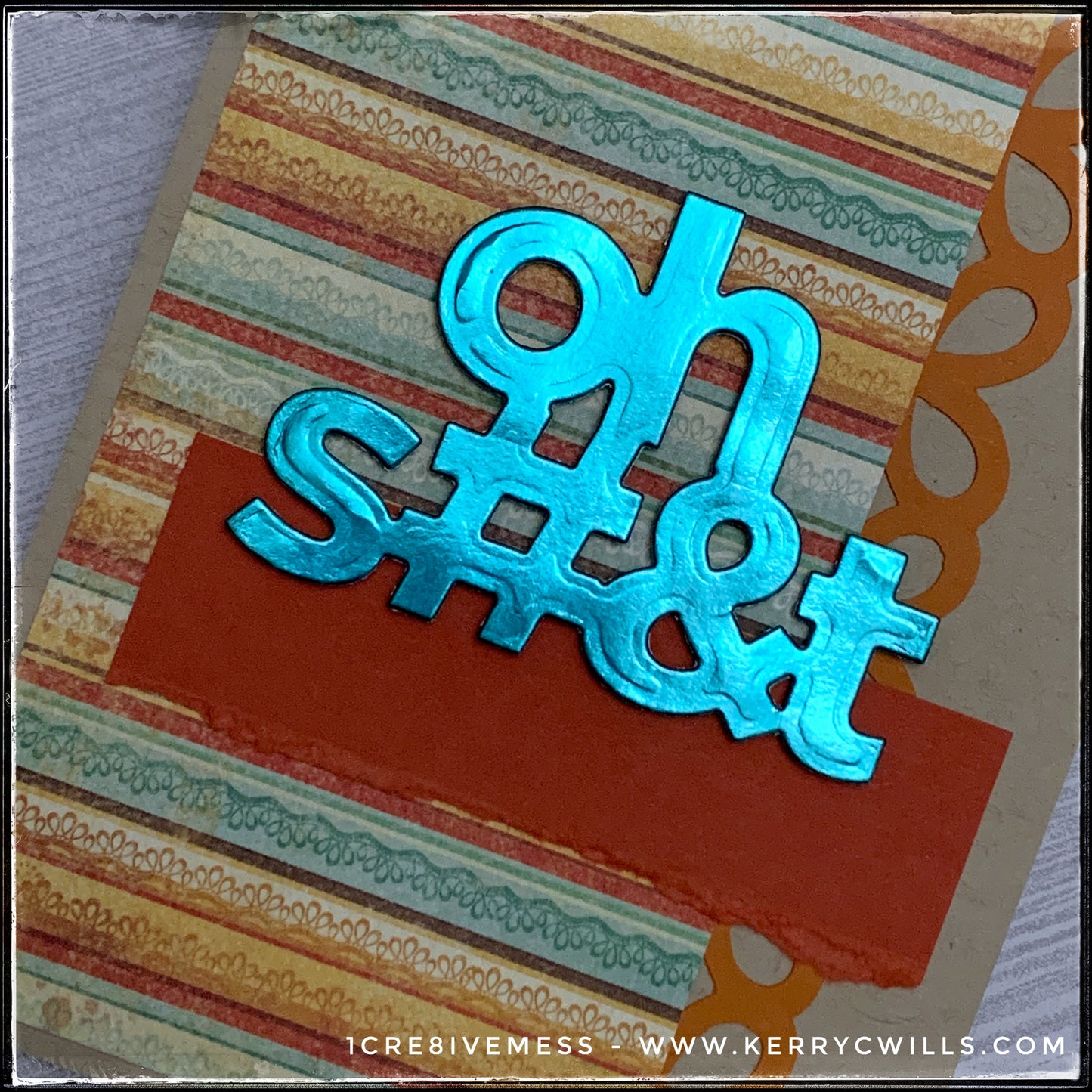 oh s#&t Handmade Card