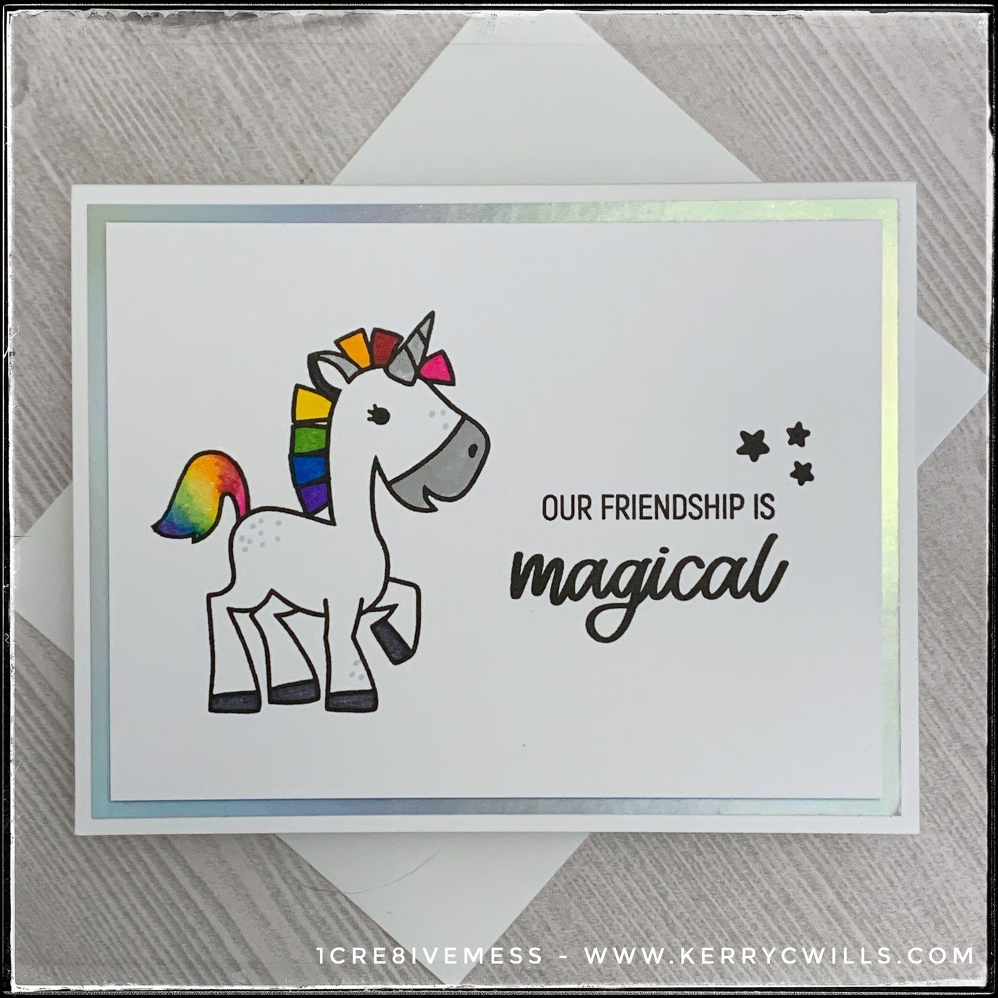 Friendship is Magical Handmade Card