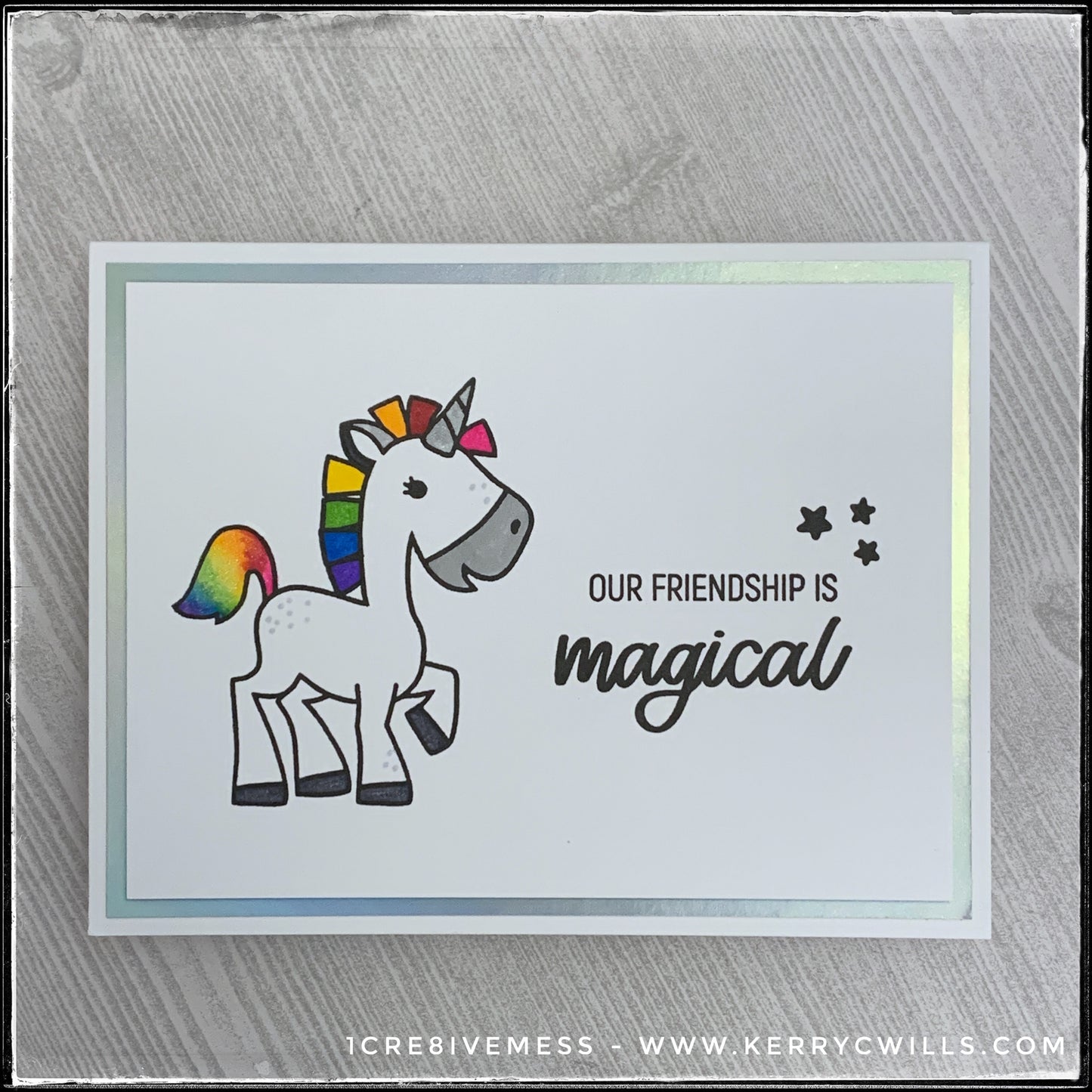 Friendship is Magical Handmade Card