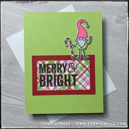 Merry & Bright Handmade Card