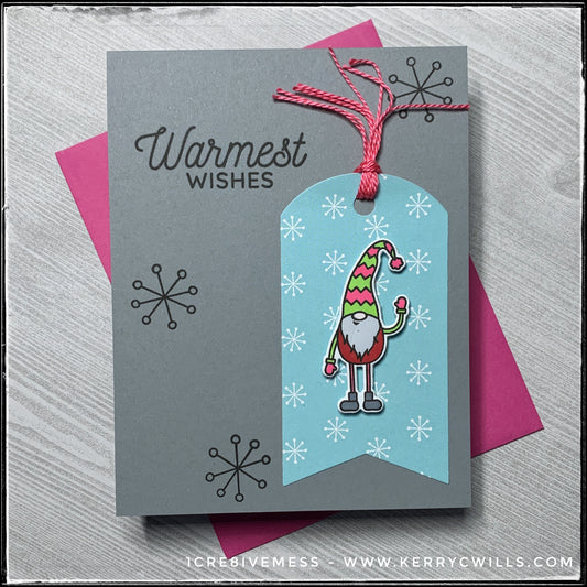 Warmest Wishes Handmade Card
