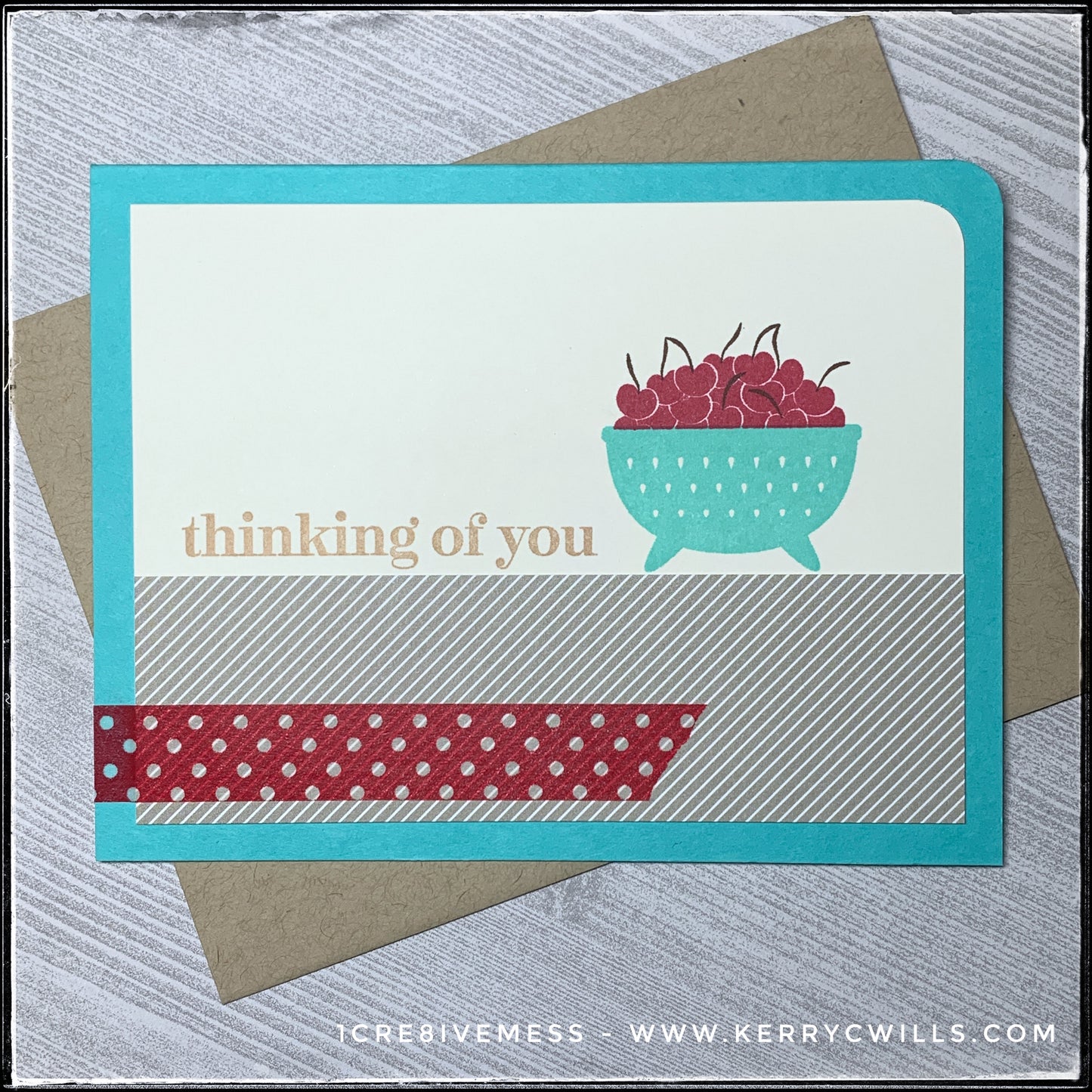 Thinking of You Handmade Card