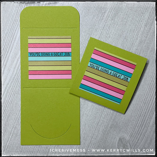 You're Doing A Great Job [Lunchbox] Handmade Card