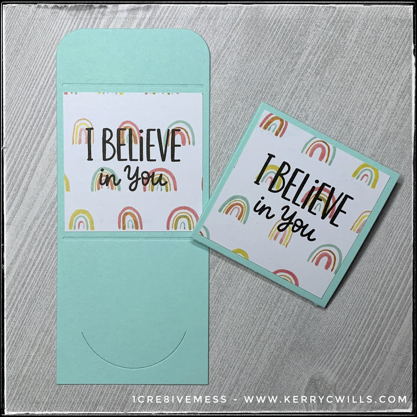 I Believe In You [Lunchbox] Handmade Card