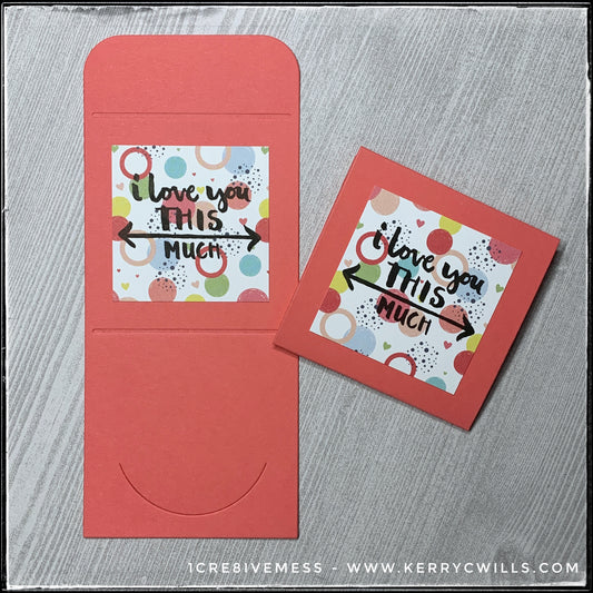I Love You This Much [Lunchbox] Handmade Card
