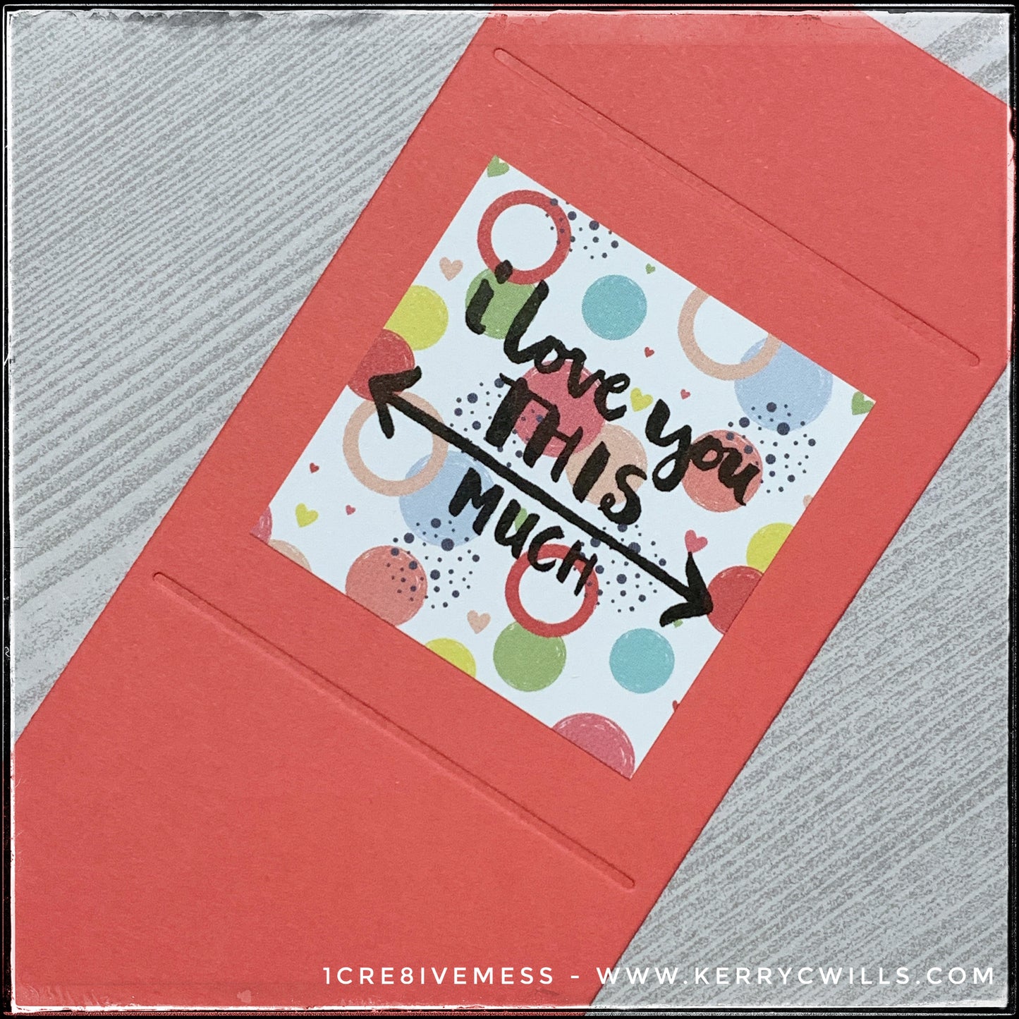 I Love You This Much [Lunchbox] Handmade Card