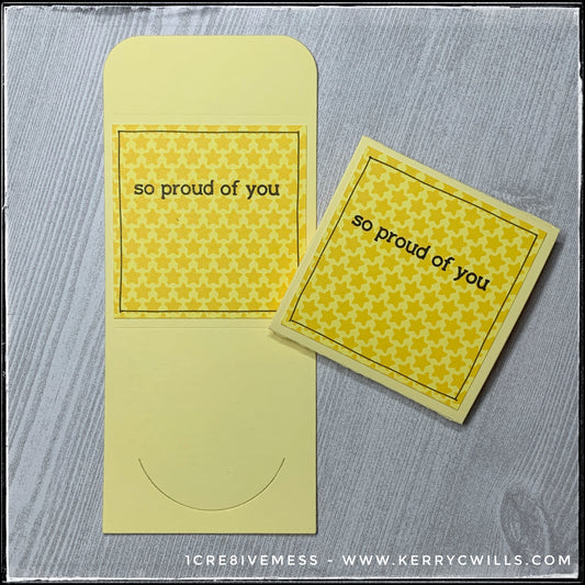 So Proud Of You [Lunchbox] Handmade Card