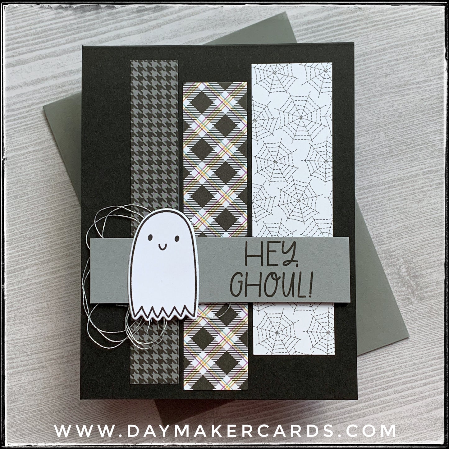 Hey Ghoul Handmade Card