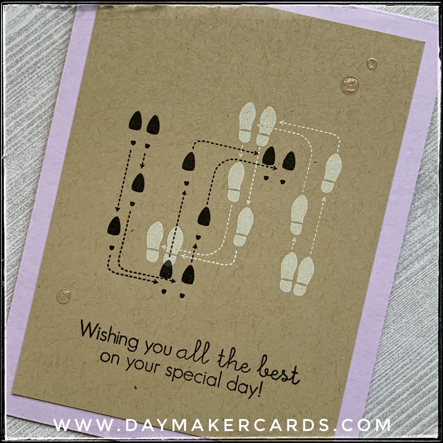 Wishing You All The Best Handmade Card