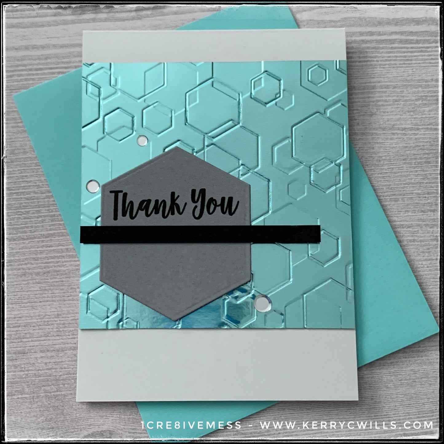 Thank you [Foil] Handmade Card
