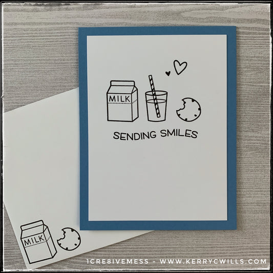 Sending Smiles Handmade Card