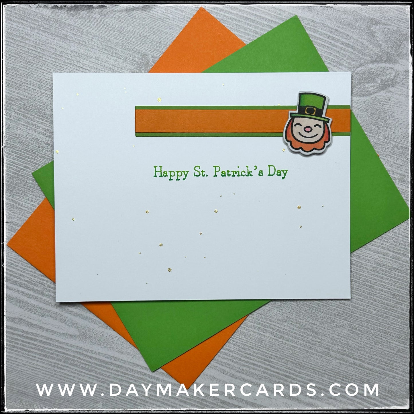 Happy St. Patrick's Day Handmade Card
