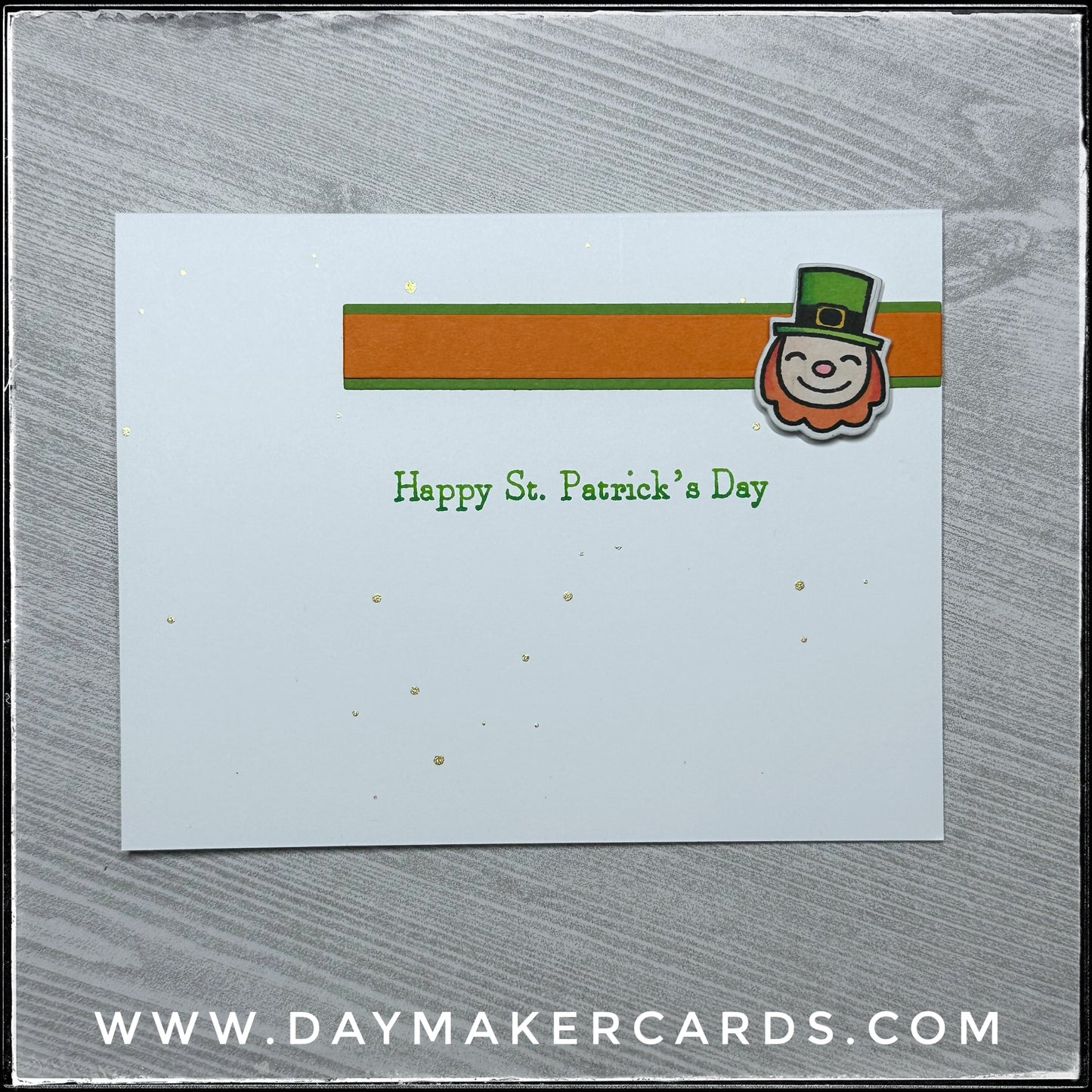 Happy St. Patrick's Day Handmade Card