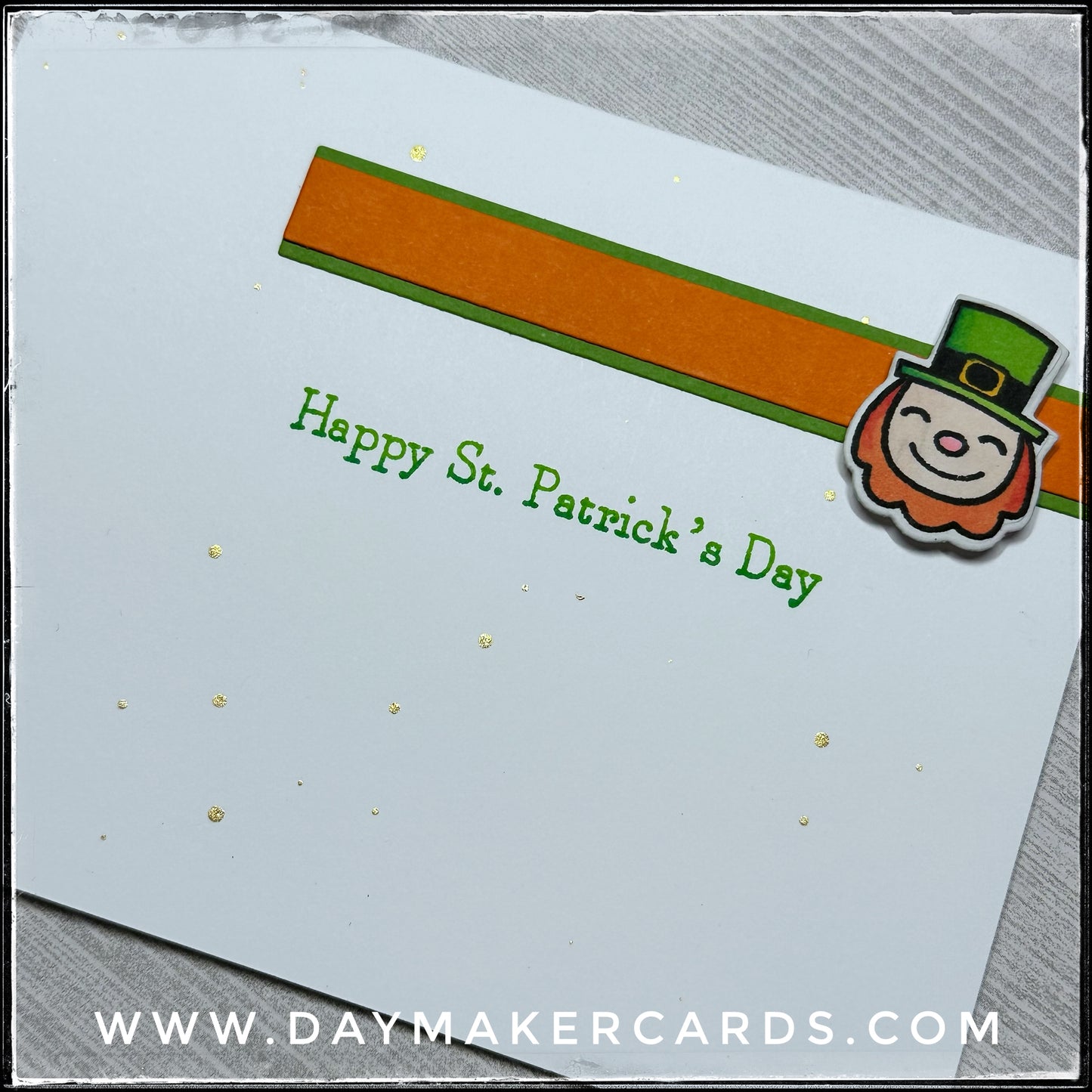 Happy St. Patrick's Day Handmade Card