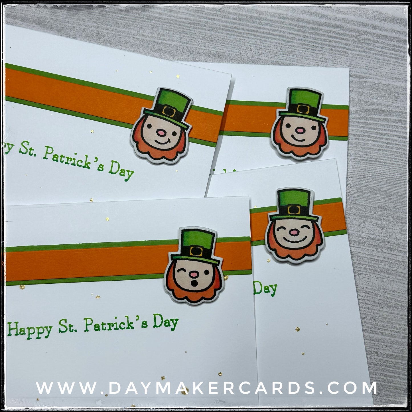 Happy St. Patrick's Day Handmade Card
