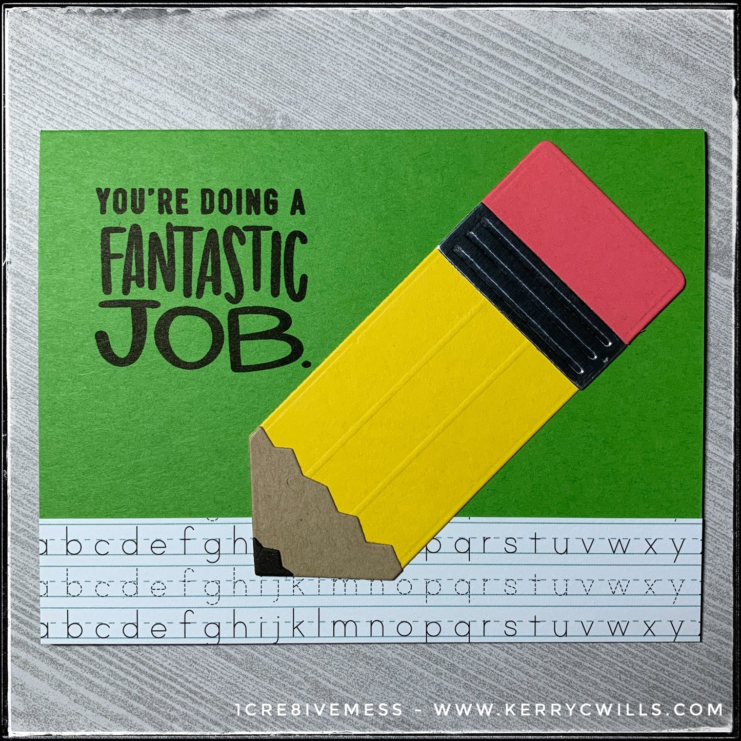 You’re Doing A Fantastic Job Handmade Card